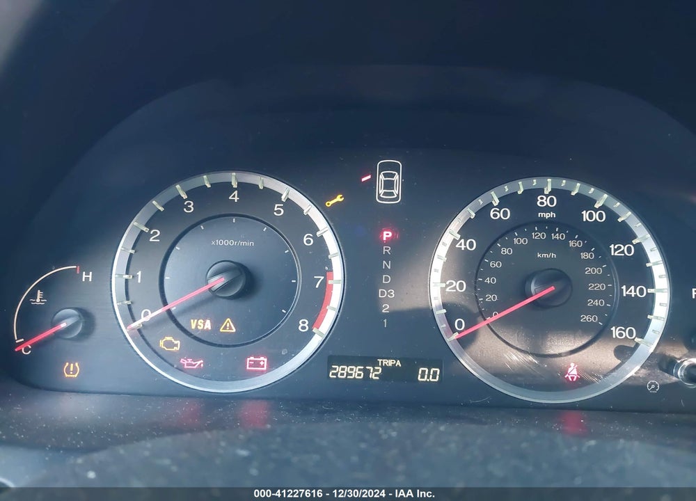 2009 HONDA ACCORD 3.5 EX-L VIN: 1HGCS228X9A011103