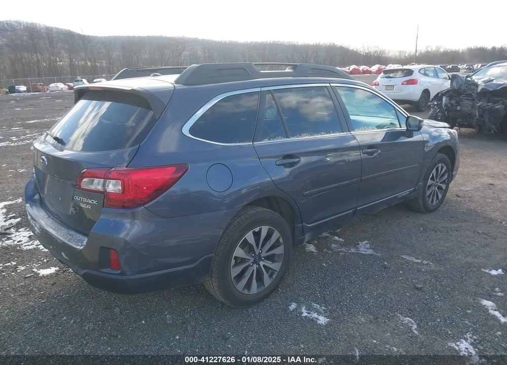 2015 SUBARU OUTBACK 3.6R LIMITED VIN: 4S4BSELC5F3253338