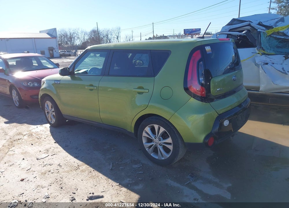 2016 KIA SOUL VIN: KNDJP3A57G7874228