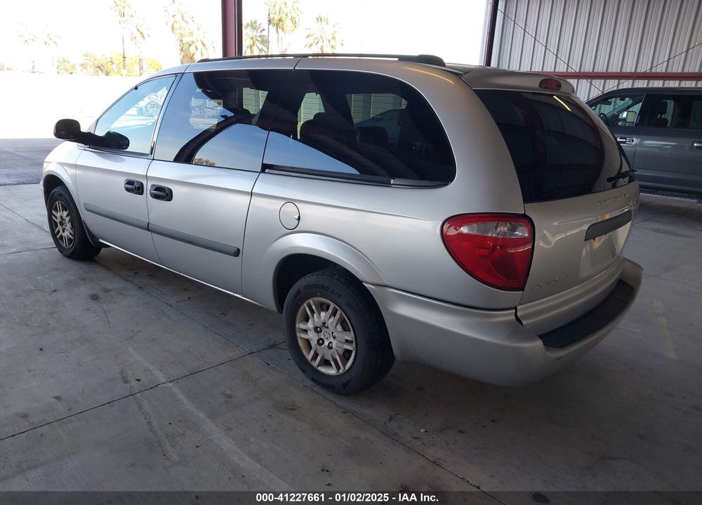 2005 DODGE GRAND CARAVAN SE VIN: 1D4GP24R75B192403