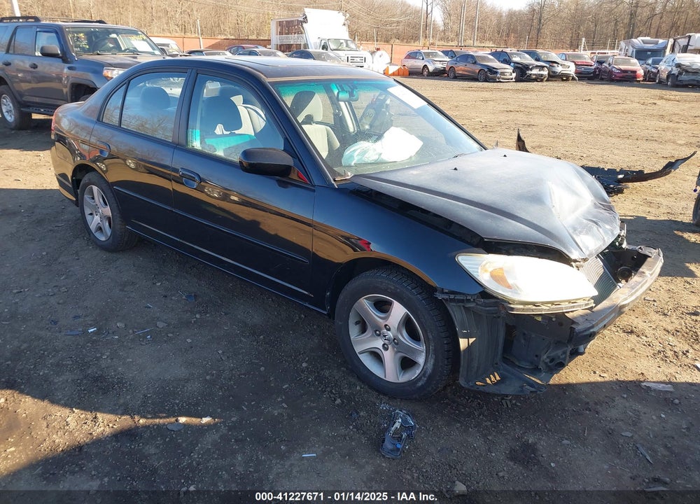 2005 HONDA CIVIC EX VIN: 2HGES26815H530703