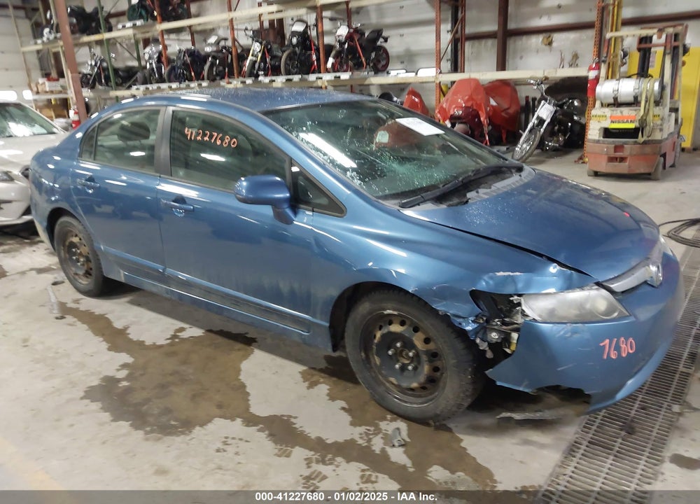 2007 HONDA CIVIC LX VIN: 1HGFA16547L134228
