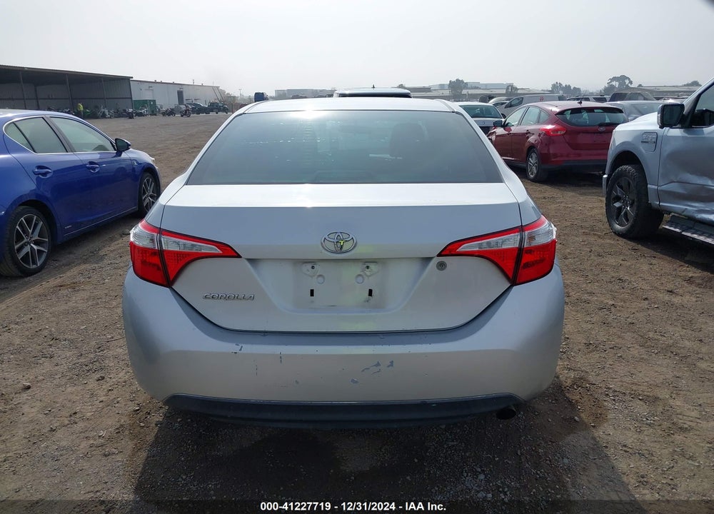 2016 TOYOTA COROLLA VIN: 5YFBURHEXGP466911