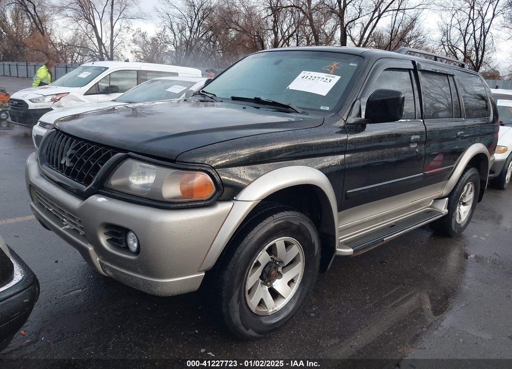 2002 MITSUBISHI MONTERO SPORT LTD VIN: JA4MT41R42P004506