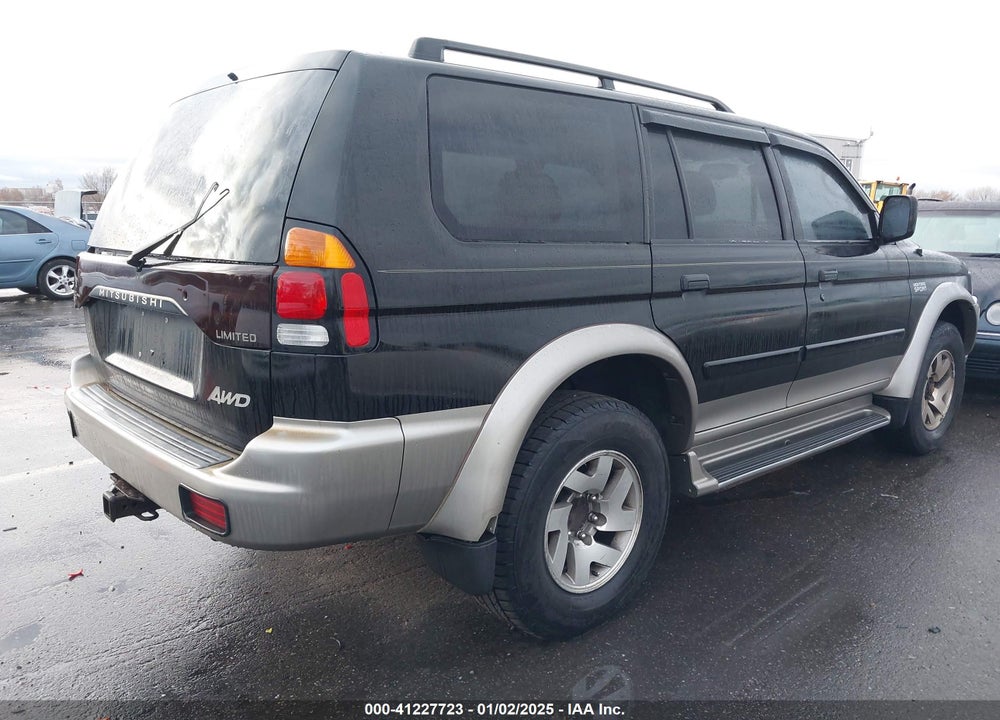 2002 MITSUBISHI MONTERO SPORT LTD VIN: JA4MT41R42P004506