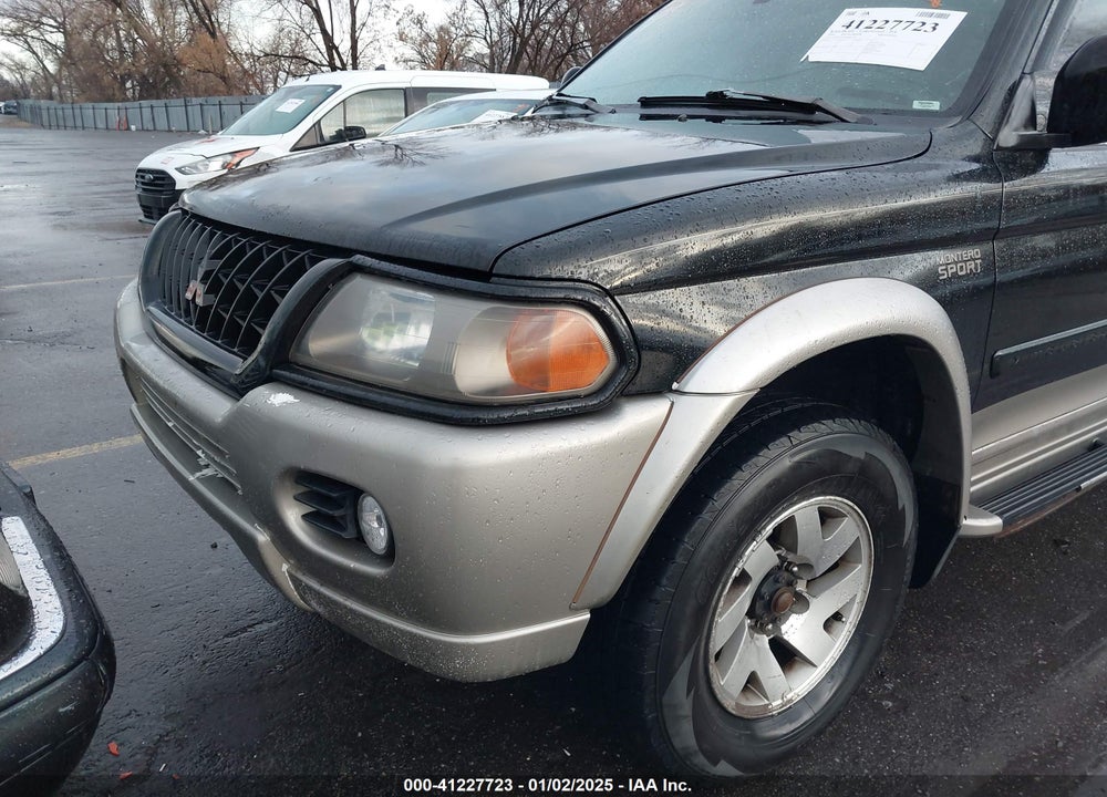 2002 MITSUBISHI MONTERO SPORT LTD VIN: JA4MT41R42P004506
