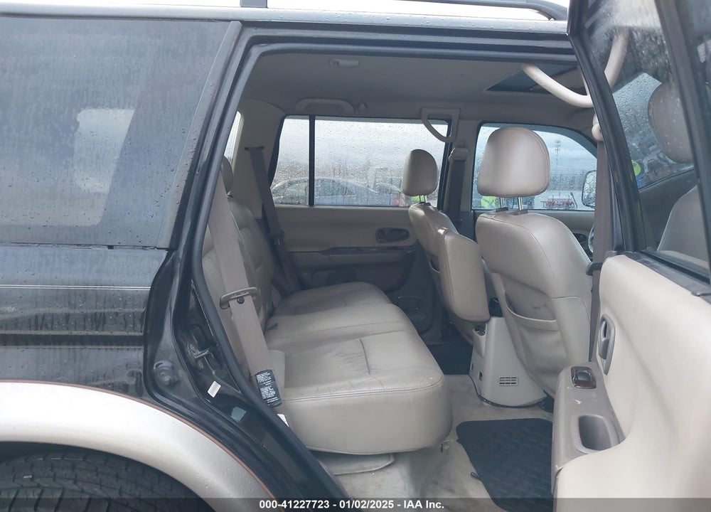 2002 MITSUBISHI MONTERO SPORT LTD VIN: JA4MT41R42P004506
