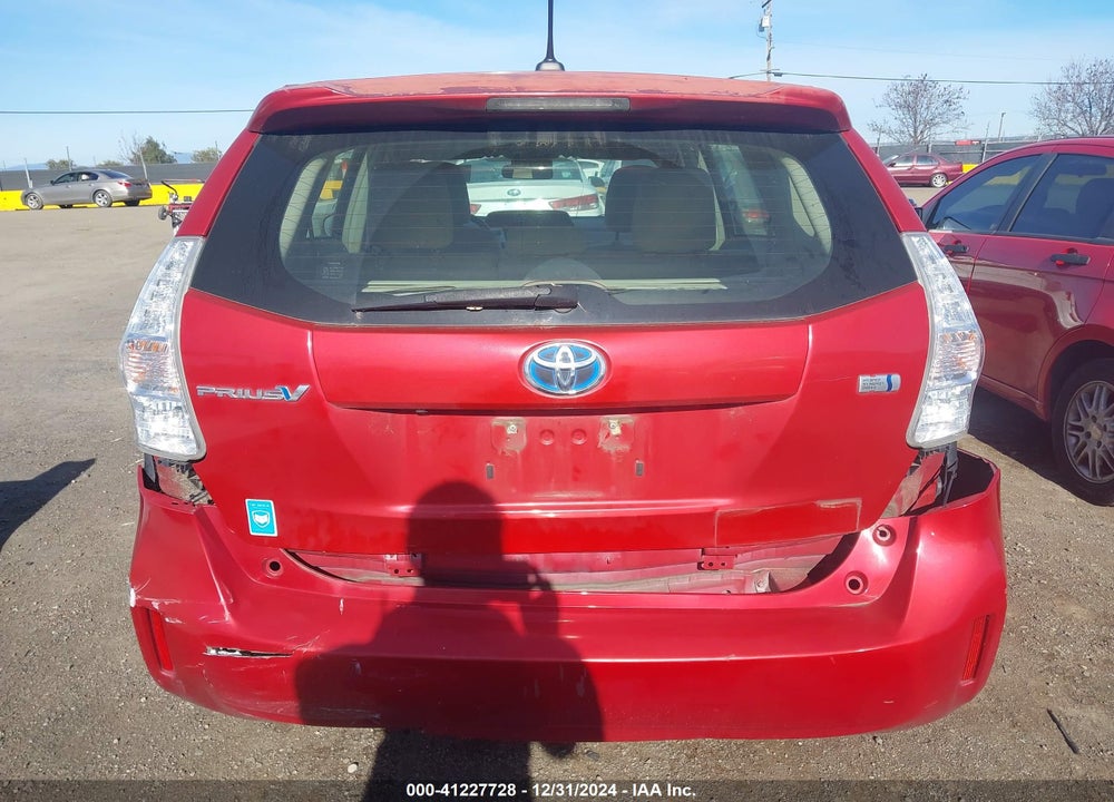 2012 TOYOTA PRIUS V THREE VIN: JTDZN3EU1C3129857
