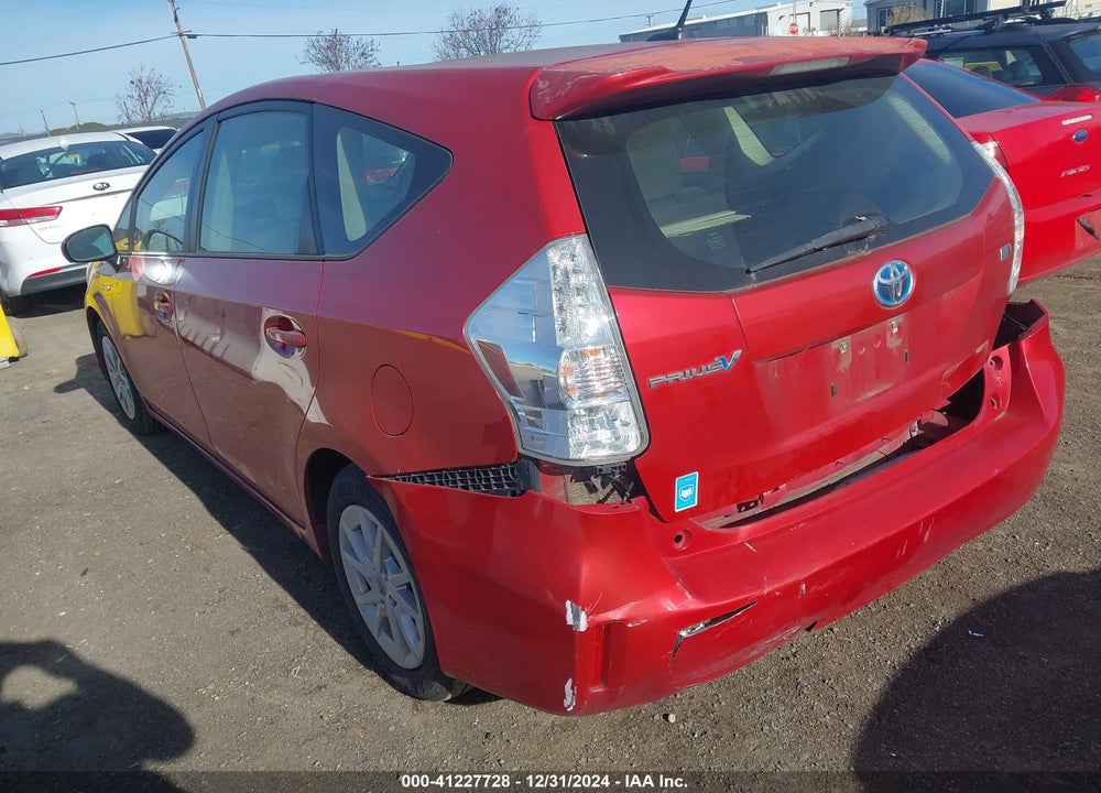 2012 TOYOTA PRIUS V THREE VIN: JTDZN3EU1C3129857