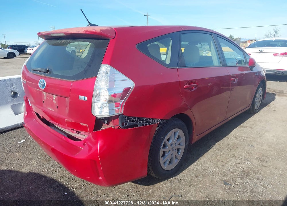 2012 TOYOTA PRIUS V THREE VIN: JTDZN3EU1C3129857