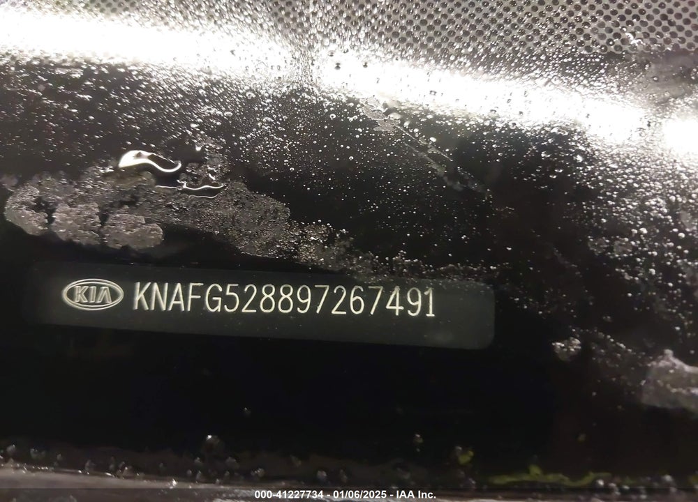 2009 KIA RONDO LX VIN: KNAFG528897267491
