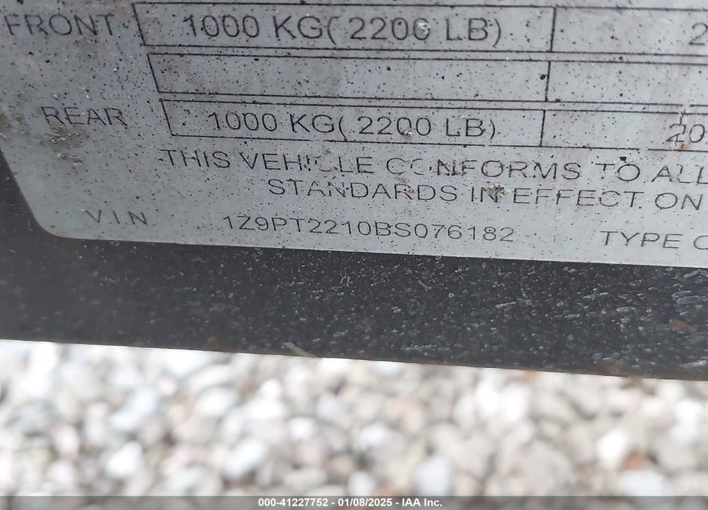2005 HARRIS PONTOON VIN: HAMP1009J405