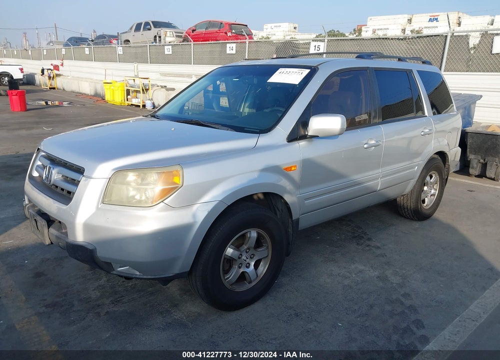 2006 HONDA PILOT EX-L VIN: 5FNYF28596B021498