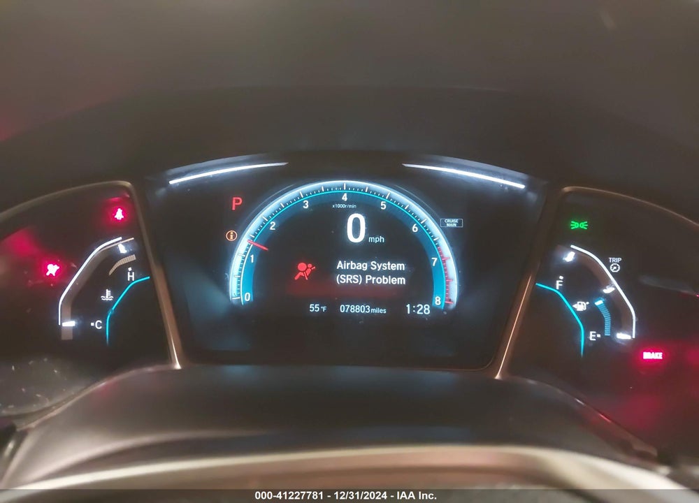 2018 HONDA CIVIC VIN: 2HGFC2F77JH556239