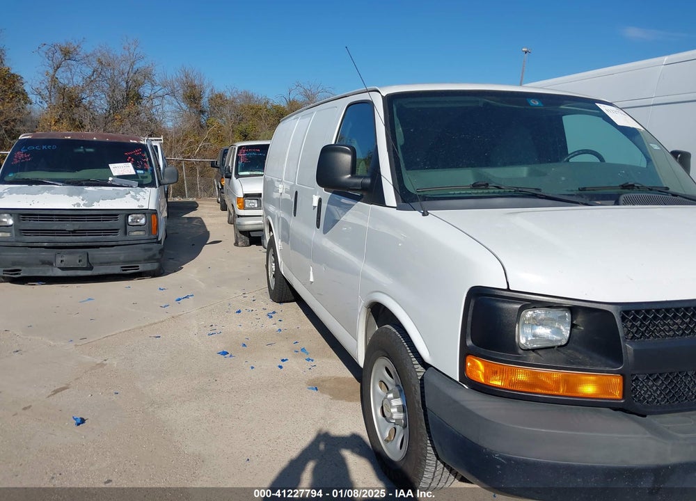 2012 CHEVROLET EXPRESS 1500 WORK VAN VIN: 1GCSGAFX7C1202105