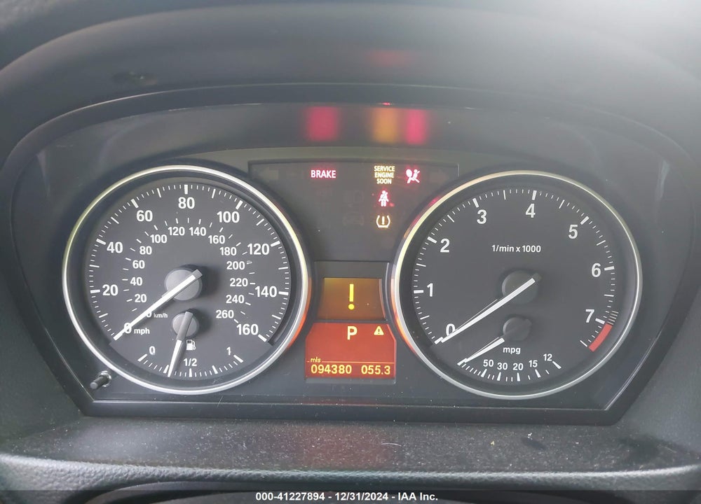 2011 BMW 328I VIN: WBAPH5G58BNM71662