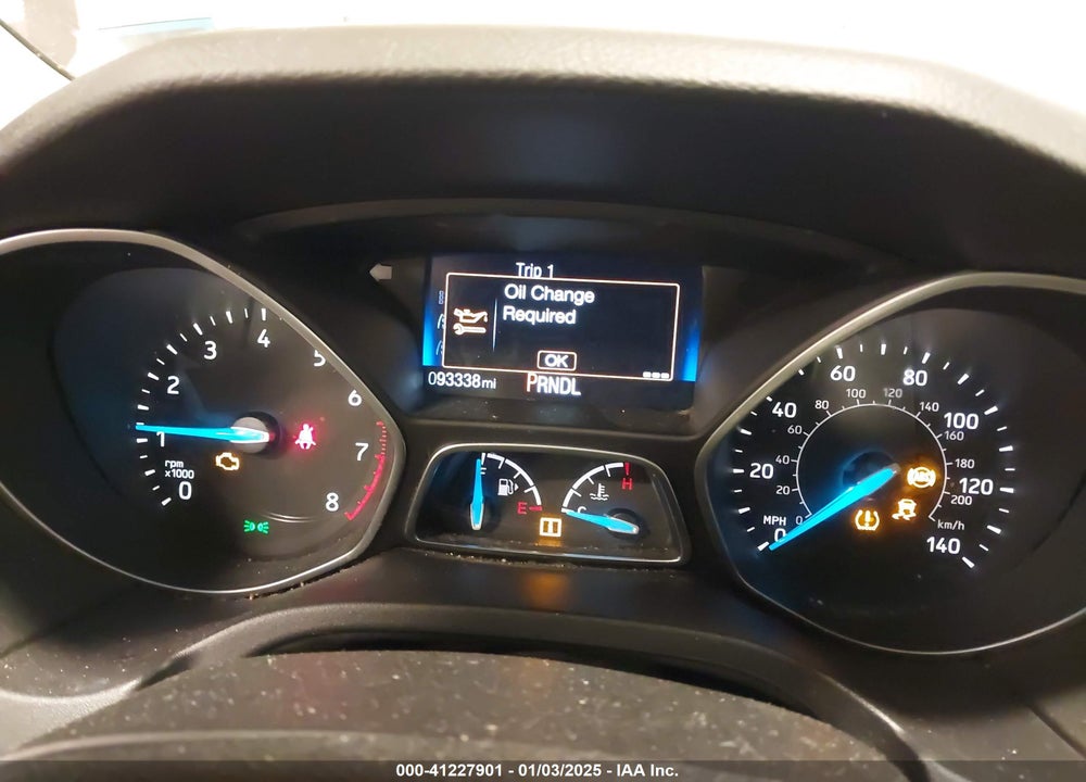 2017 FORD FOCUS VIN: 1FADP3E23HL340106
