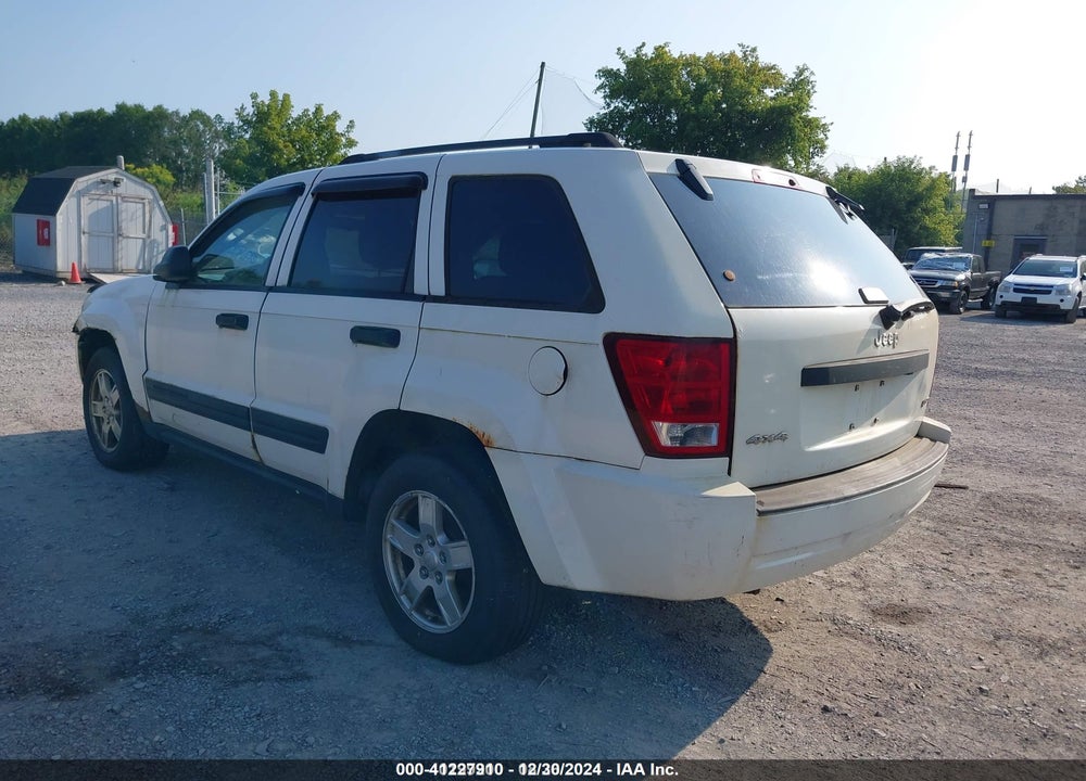 2005 JEEP GRAND CHEROKEE LAREDO VIN: 1J4GR48K55C583859