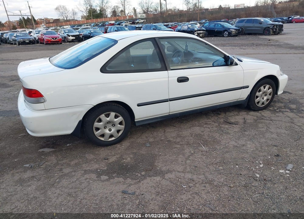 1999 HONDA CIVIC DX VIN: 1HGEJ6221XL039758