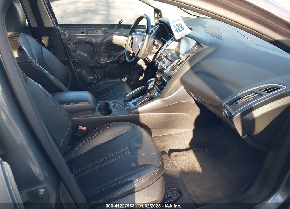 2013 FORD FOCUS TITANIUM VIN: 1FADP3J23DL317215