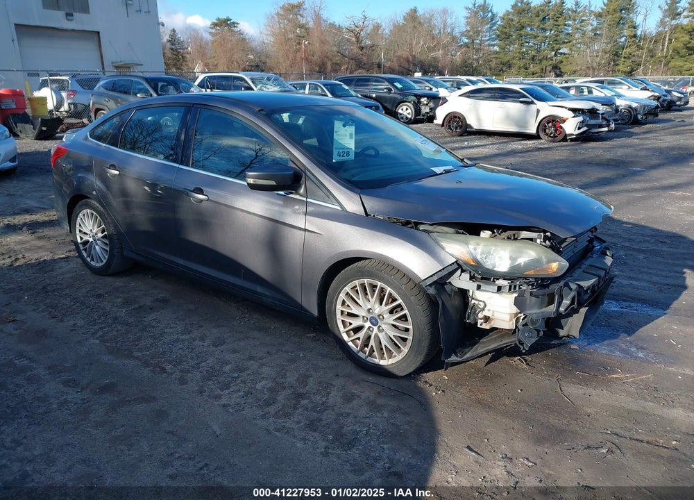2013 FORD FOCUS TITANIUM VIN: 1FADP3J23DL317215