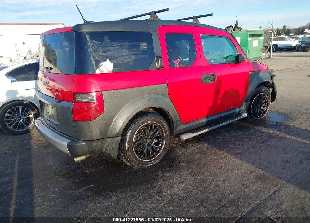 2005 HONDA ELEMENT EX VIN: 5J6YH28675L022240