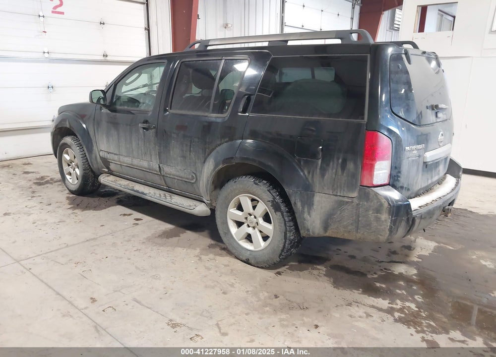 2010 NISSAN PATHFINDER SE VIN: 5N1AR1NB4AC627659