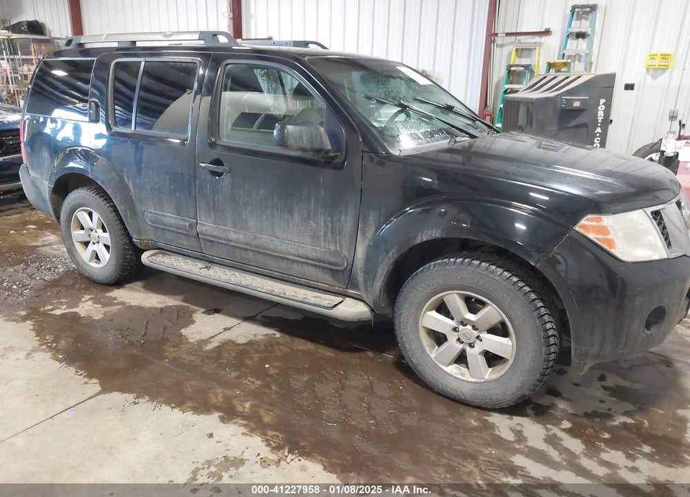 2010 NISSAN PATHFINDER SE VIN: 5N1AR1NB4AC627659
