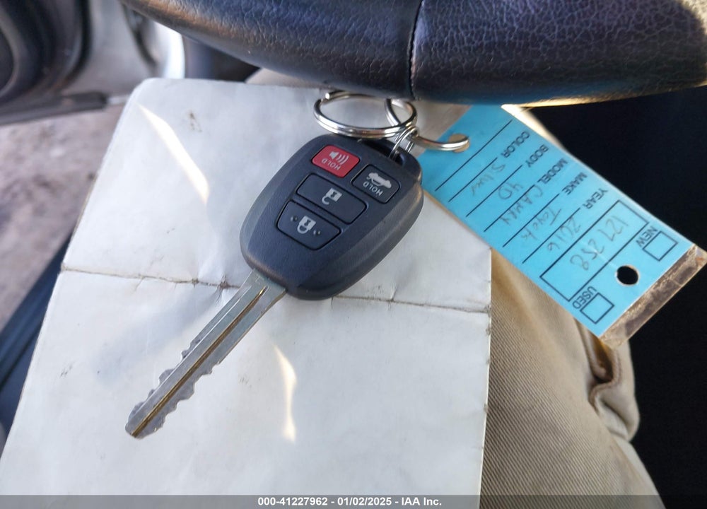 2016 TOYOTA CAMRY VIN: 4T1BF1FK8GU127258
