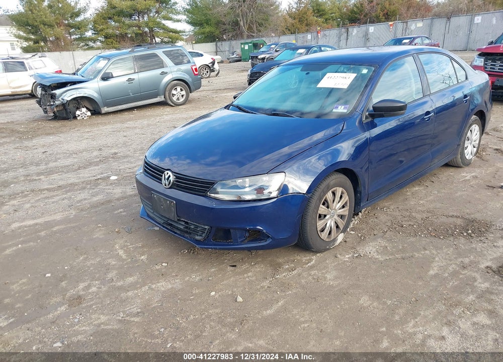 2013 VOLKSWAGEN JETTA 2.0L S VIN: 3VW2K7AJ6DM369299