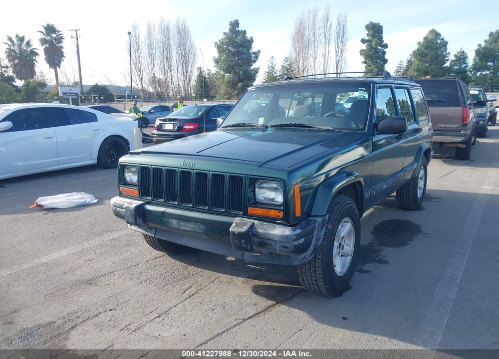 2001 JEEP CHEROKEE SPORT VIN: 1J4FF48S71L545354