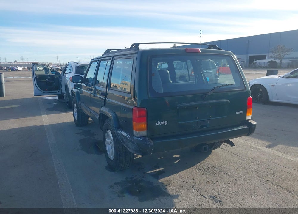 2001 JEEP CHEROKEE SPORT VIN: 1J4FF48S71L545354