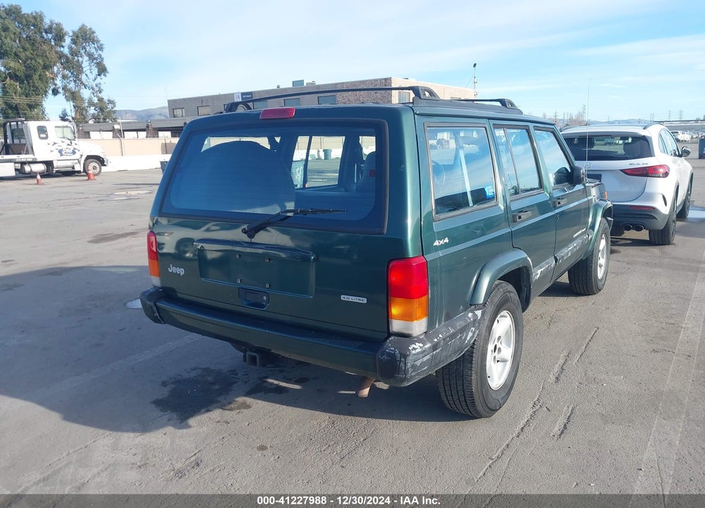 2001 JEEP CHEROKEE SPORT VIN: 1J4FF48S71L545354
