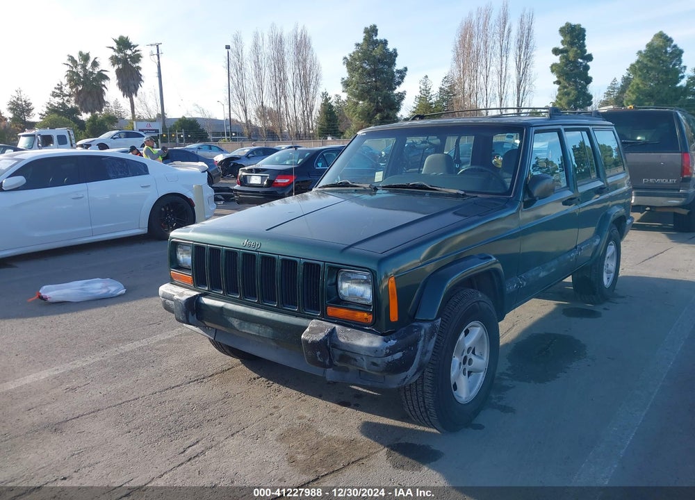 2001 JEEP CHEROKEE SPORT VIN: 1J4FF48S71L545354