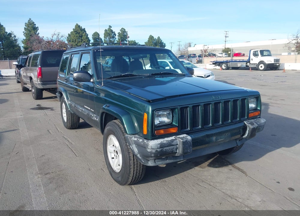 2001 JEEP CHEROKEE SPORT VIN: 1J4FF48S71L545354