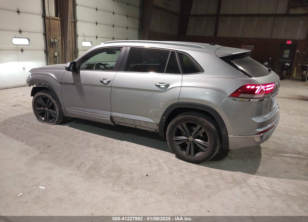 2021 VOLKSWAGEN ATLAS CROSS SPORT 3.6L V6 SE W/TECHNOLOGY R-LINE VIN: 1V2RE2CA4MC205543