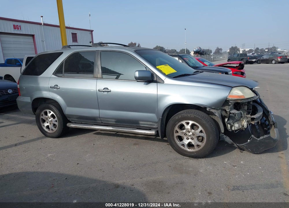 2002 ACURA MDX VIN: 2HNYD18682H503886