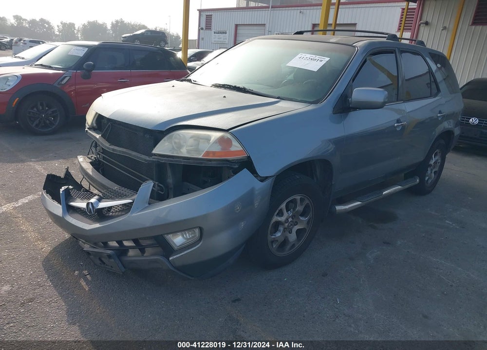 2002 ACURA MDX VIN: 2HNYD18682H503886