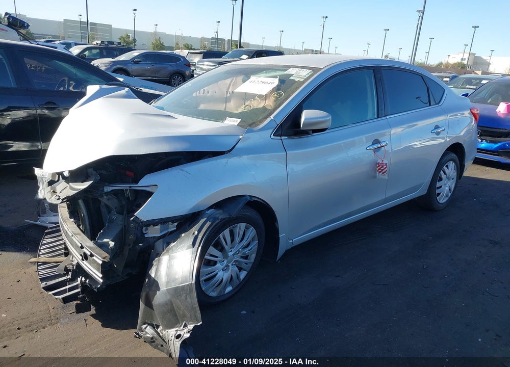 2019 NISSAN SENTRA S VIN: 3N1AB7AP2KY453082