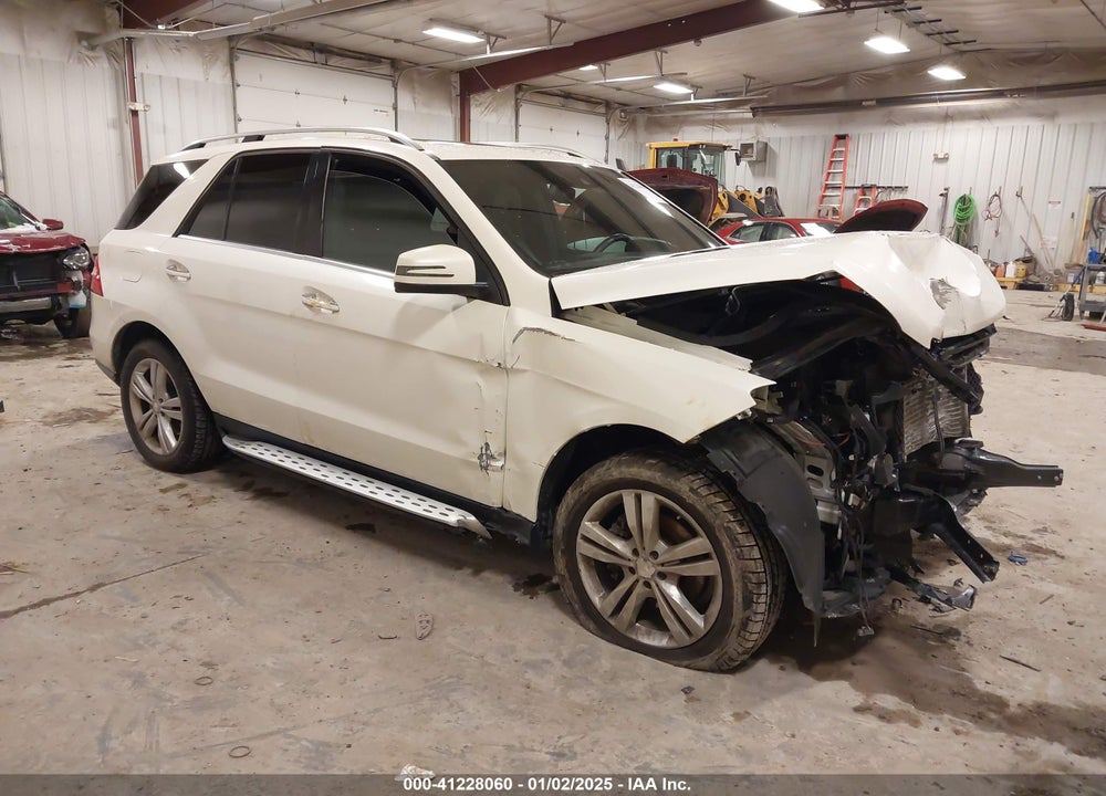 2013 MERCEDES-BENZ ML 350 BLUETEC 4MATIC VIN: 4JGDA2EB8DA231017