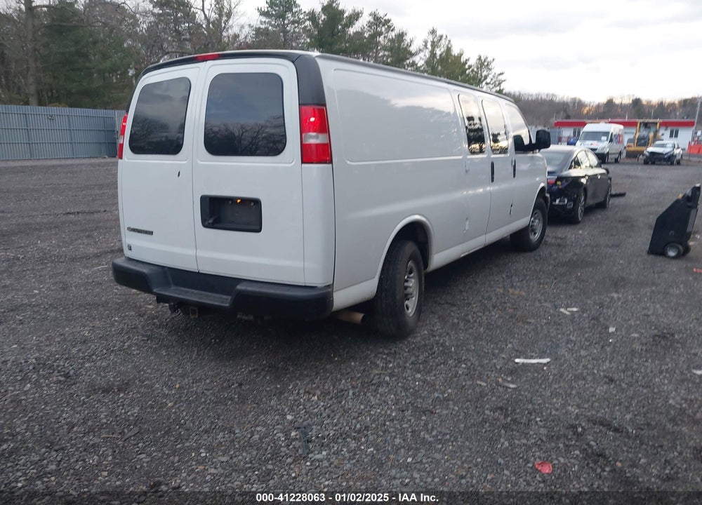2019 CHEVROLET EXPRESS 3500 WORK VAN VIN: 1GCZGHFG7K1311377