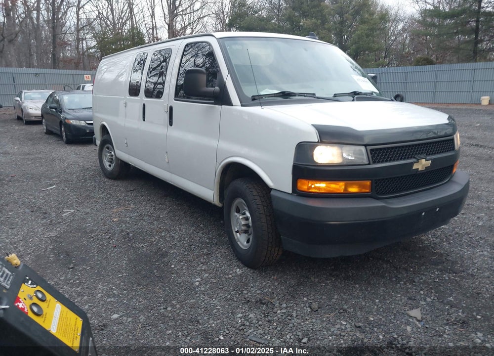 2019 CHEVROLET EXPRESS 3500 WORK VAN VIN: 1GCZGHFG7K1311377