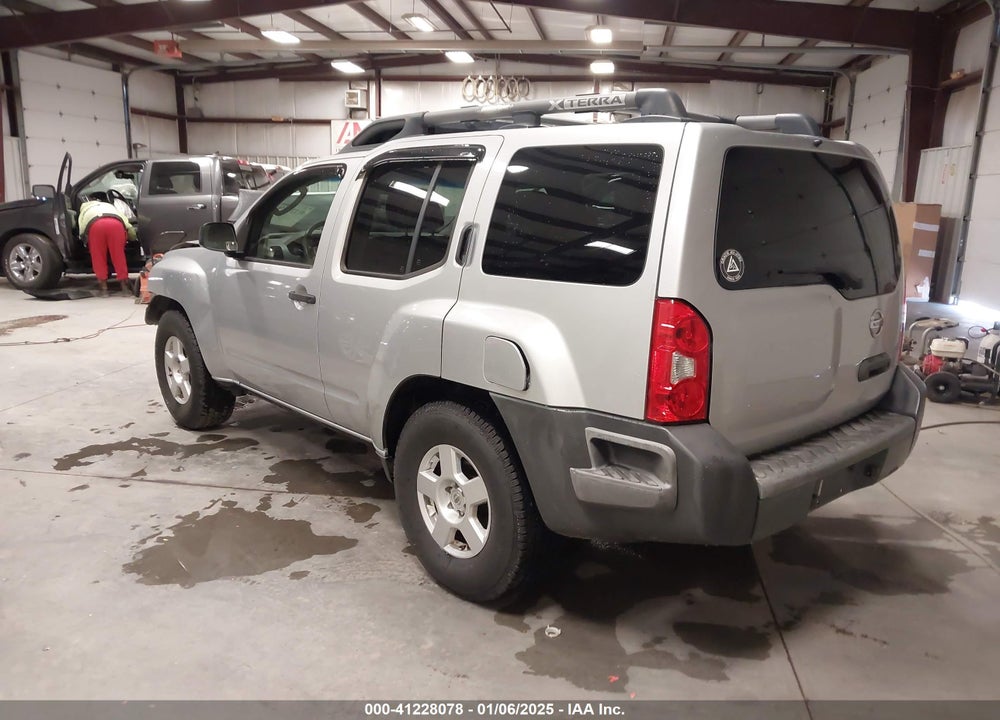 2007 NISSAN XTERRA S VIN: 5N1AN08U57C528828