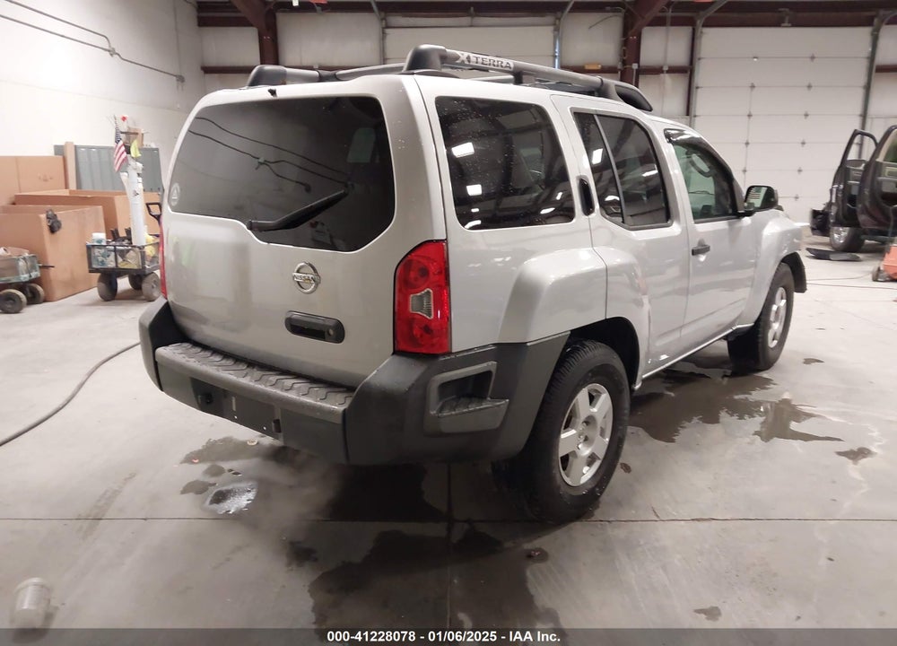 2007 NISSAN XTERRA S VIN: 5N1AN08U57C528828