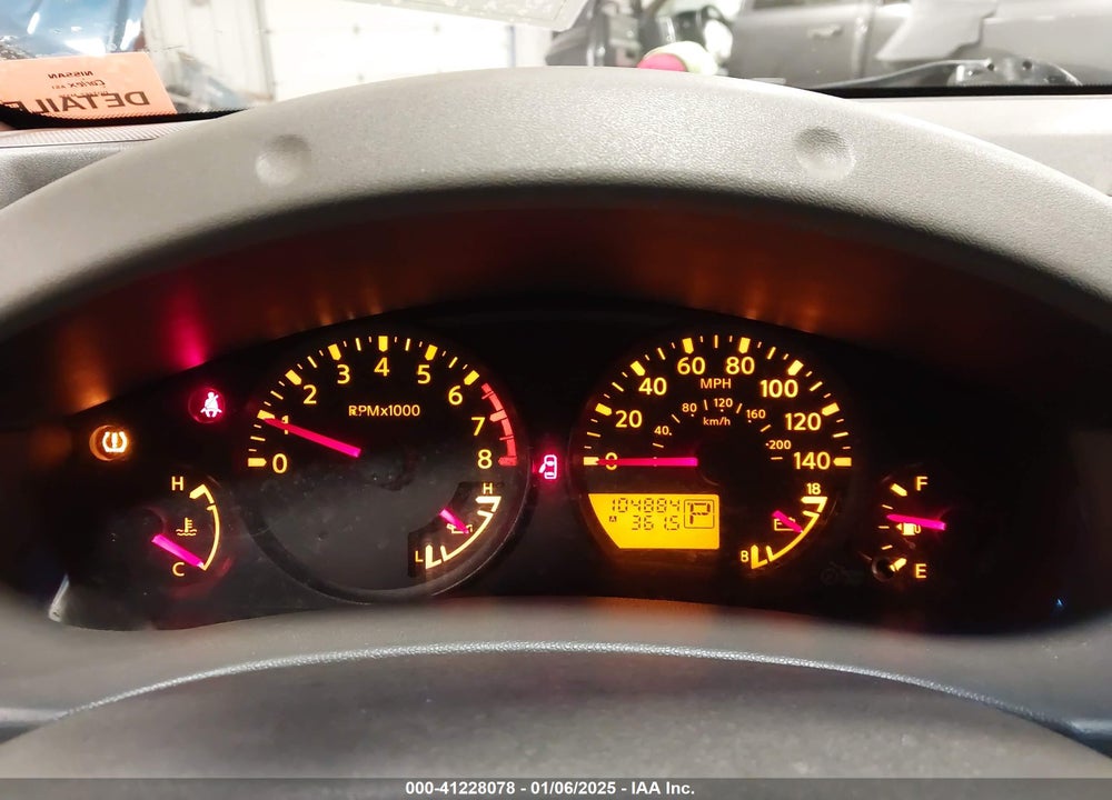 2007 NISSAN XTERRA S VIN: 5N1AN08U57C528828
