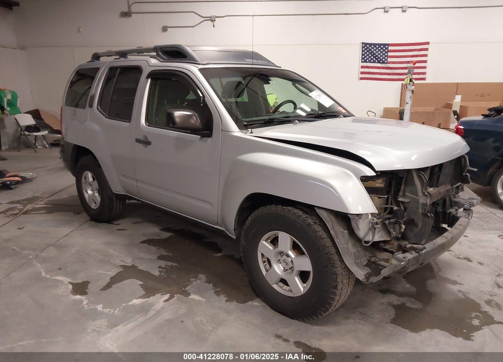 2007 NISSAN XTERRA S VIN: 5N1AN08U57C528828