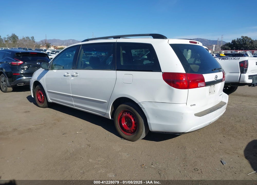 2005 TOYOTA SIENNA CE VIN: 5TDZA23C35S309780
