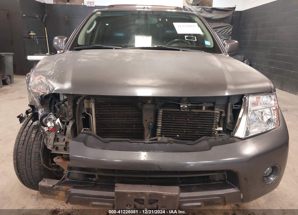 2012 NISSAN PATHFINDER LE VIN: 5N1AR1NB4CC626806