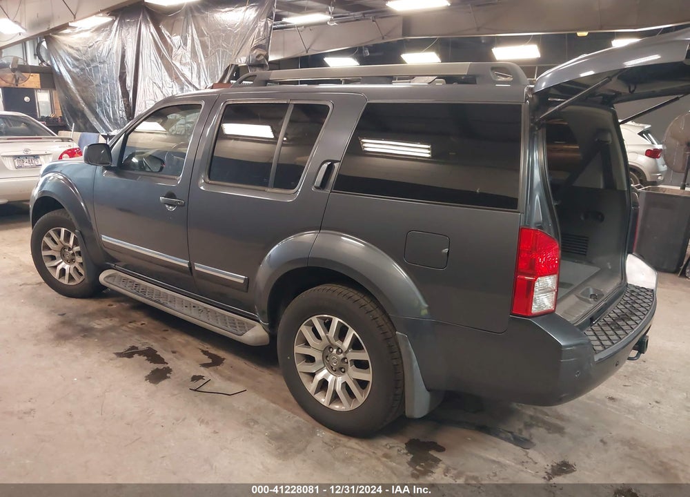 2012 NISSAN PATHFINDER LE VIN: 5N1AR1NB4CC626806