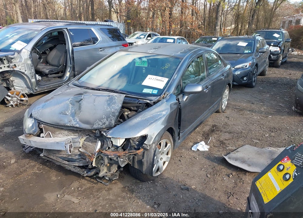 2009 HONDA CIVIC VIN: 2HGFA16539H529906